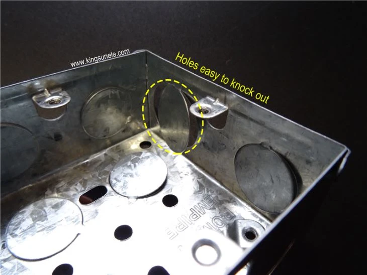 Shallow Octagon Electrical Box