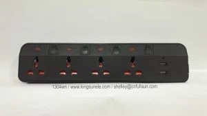 Produžna utičnica 5-putna sa USB kućnom upotrebom