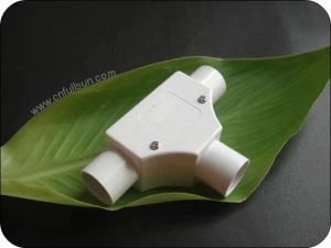 PVC Conduit Fittings Conduit Tee Fire Retardant