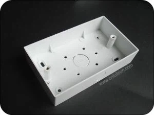 PVC Switch Box Double Gang Flame Proof